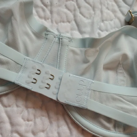 CUUP Elegant Light Blue Underwire Bra Size 34C - Picture 6 of 9